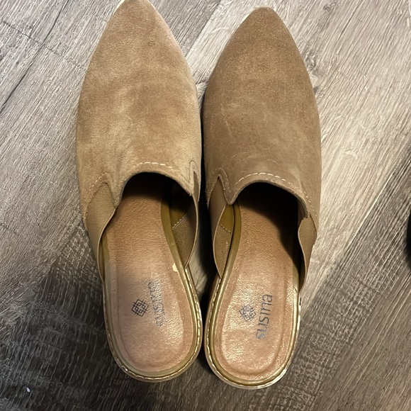 Suede Mules - Picture 2 of 3